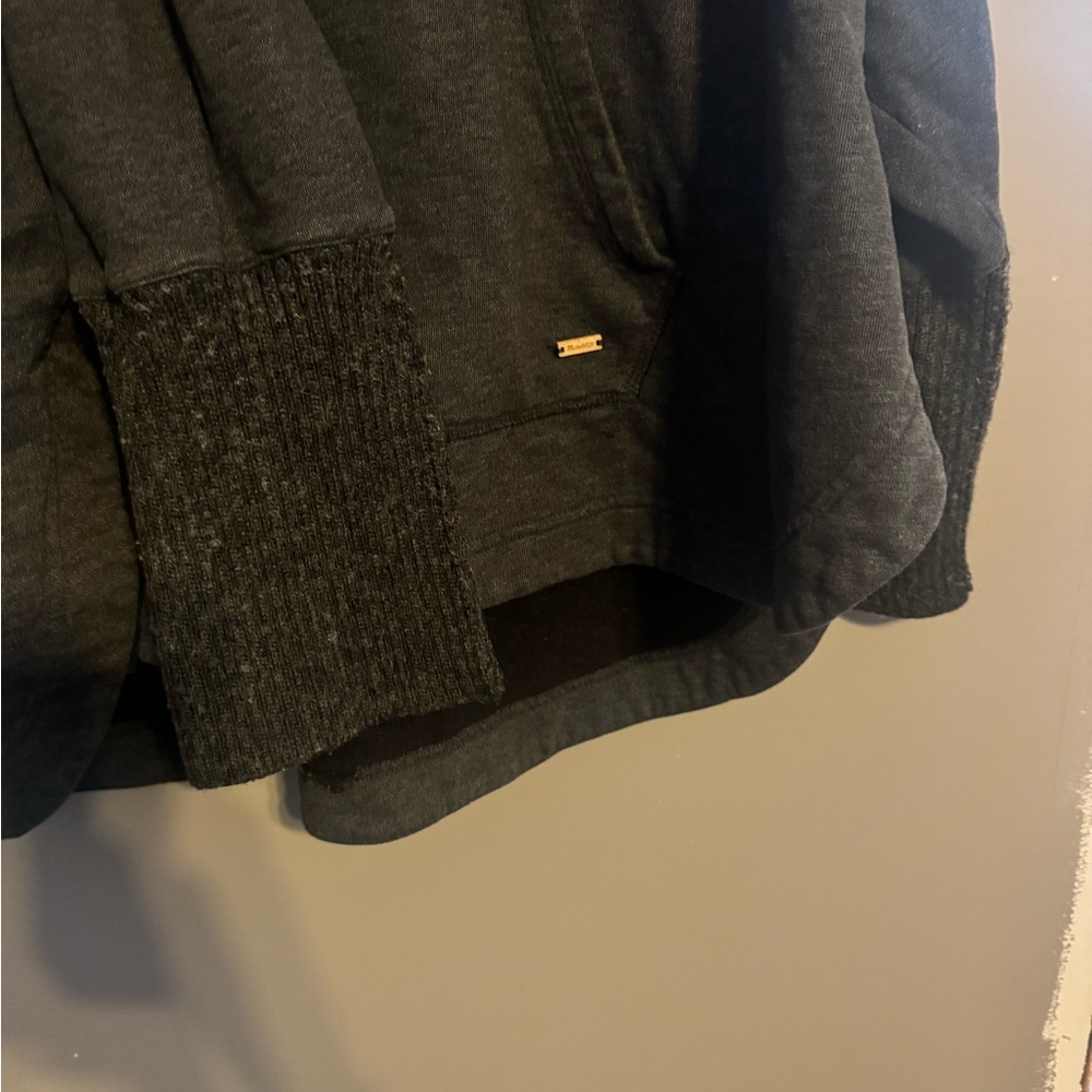 Roots Charcoal Oversized Hoodie Sweater - Picture 4 of 5